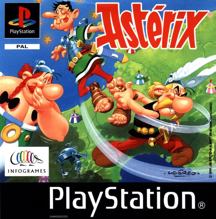 Asterix (Italienisch/Spanisch) (mit Originalverpackung) (gebraucht) SEHR GUT ZUSTAND - PS1/PSONE (NEUSTART)
