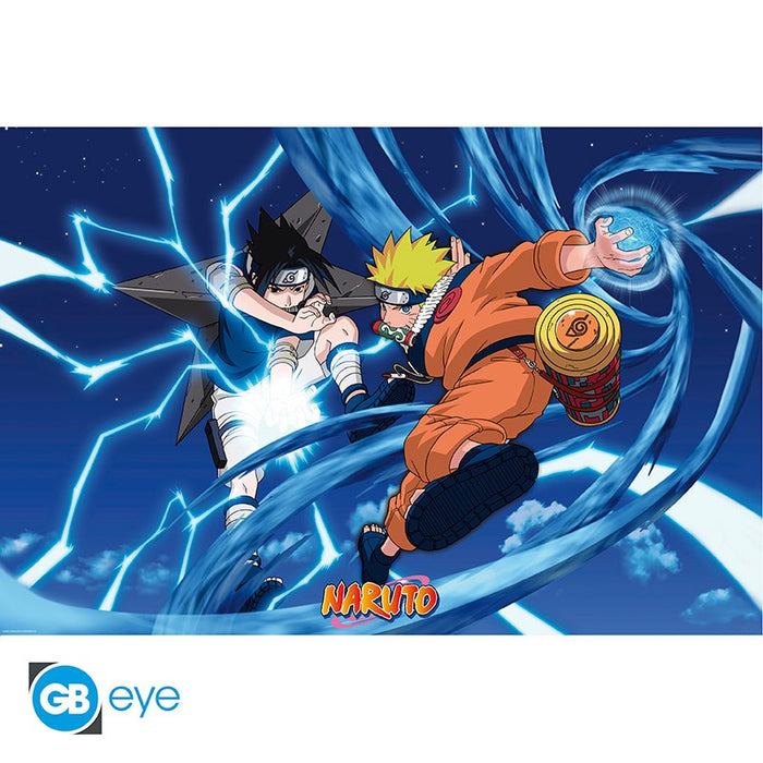 NARUTO - Poster „Naruto & Sasuke“ (91,5x61)
