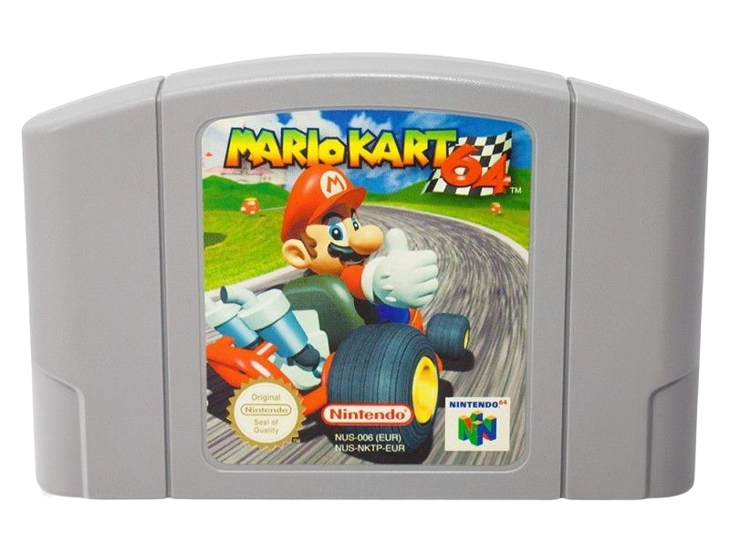 Super Mario Kart 64 (con imballo originale) (imballo originale) (usato) - Nintendo 64 (RESTART)