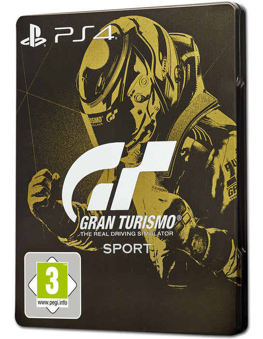 GRAN TURISMO SPORT (STEEL BOOK EDITION) - PS4 (RESTART)