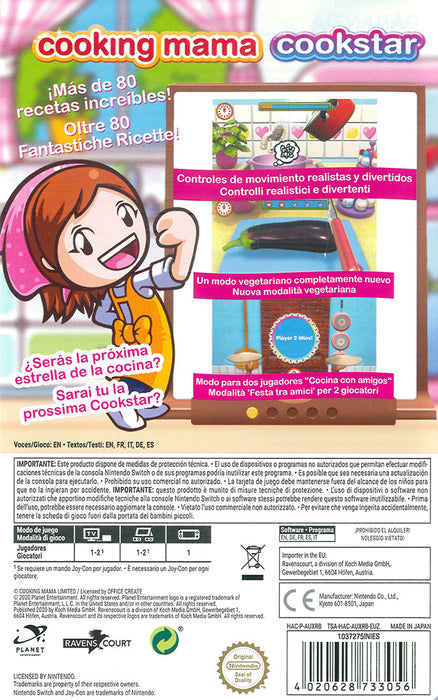 Cooking Mama CookStar - SWITCH