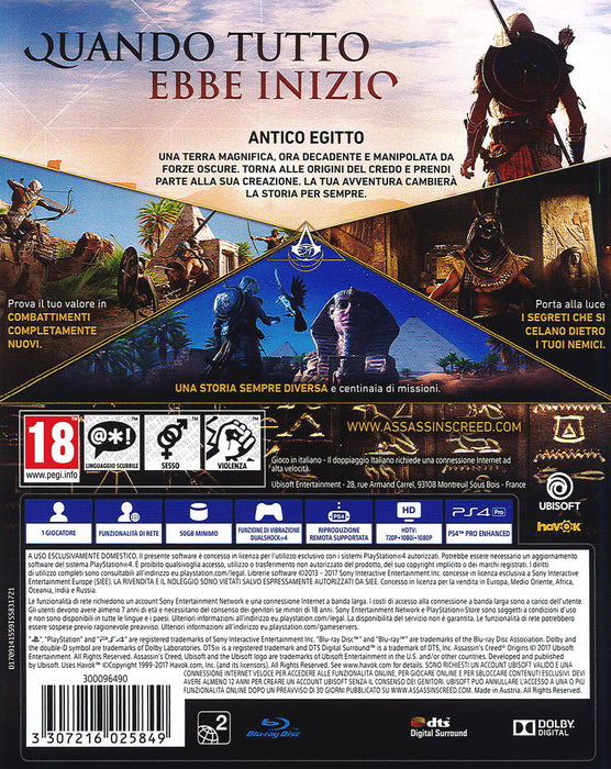 Assassin's Creed - Origins - PS4