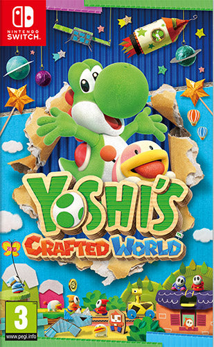 Yoshi's Crafted World (gebraucht) / ITALIENISCHE Box) – Switch (NEUSTART)