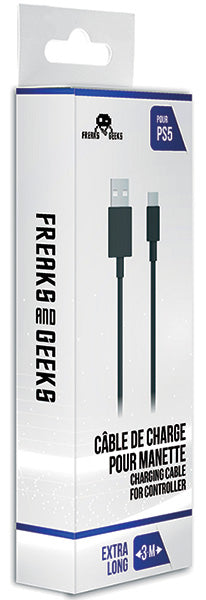 Cavo Ricarica 3m USB Type C PS5 F&G Playstation 5