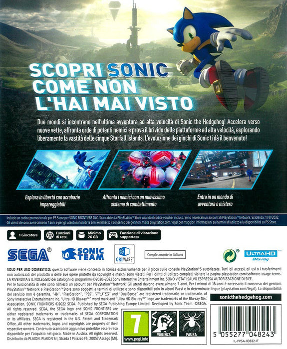 Sonic Frontiers - PS5