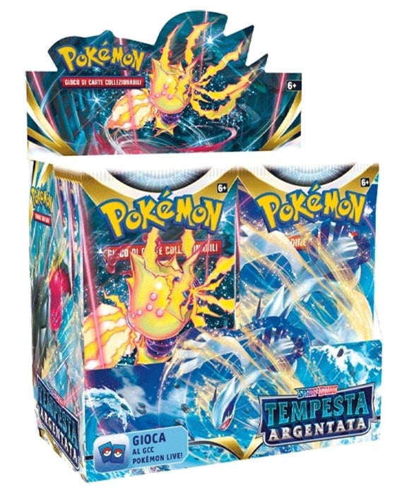 Pokemon Schwert und Schild Silberner Sturm Box 36 Booster
