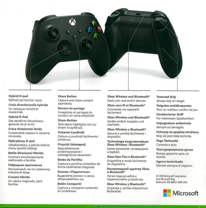 MICROSOFT XBOX Controller Wireless Black