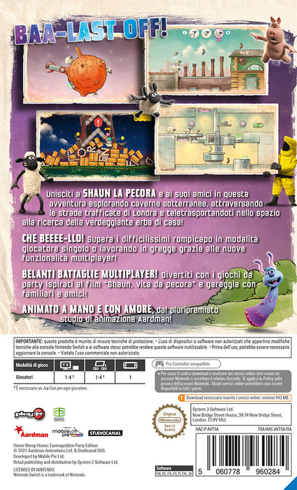 Playit Home Sheep Home (CIAB) - Nintendo Switch