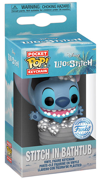 FUNKO KEY Lilo & Stitch Stitch in der Badewanne