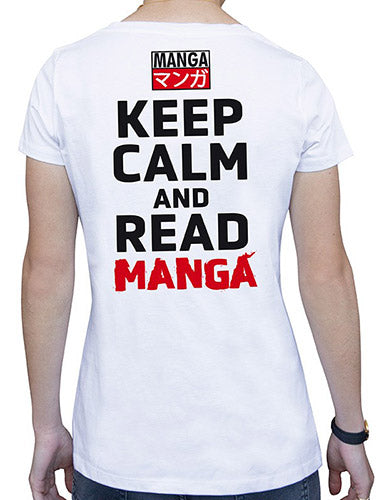 Halten Sie Ruhe Lesen Manga Damen T-Shirt