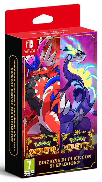 Pokemon Scarlet & Violet Steelbook Ed. - Schalten