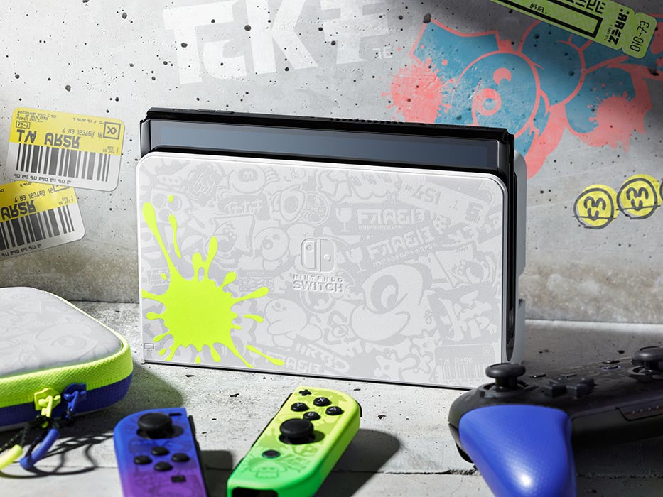NINTENDO Switch OLED Splatoon 3 Special Edition