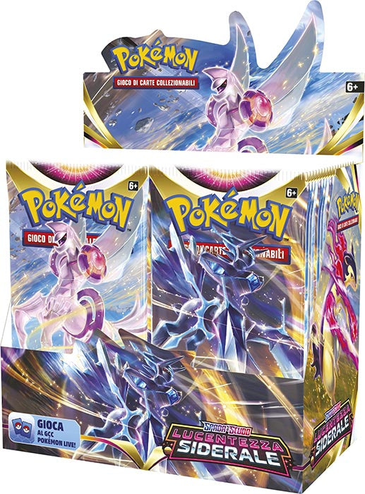 Pokemon Sidereal Shine – Box mit 36 Boostern (ITA)