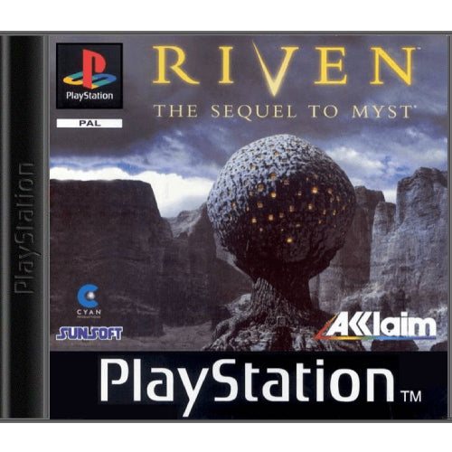 Riven - The Sequel to Myst (con confezione originale) (EN/DE) (ottime condizioni) (usato) - PS1 (RESTART)