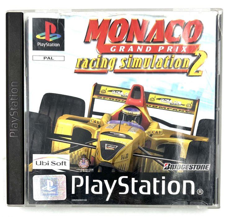 Monaco Grand Prix: Racing Simulation 2 (PERFEKTER ZUSTAND) – PS1 (NEUSTART)