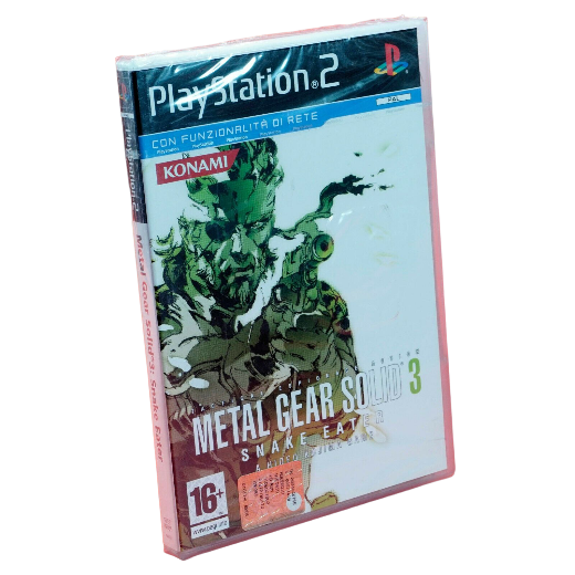 Metal Gear Solid 3: Snake Eater PS2 (NEW) - FULLY IN ITALIAN!