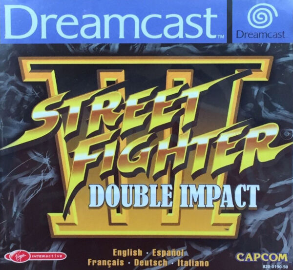 Street Fighter III: Double Impact (con confezione originale) (ottime condizioni) (usato) - Dreamcast (RESTART)