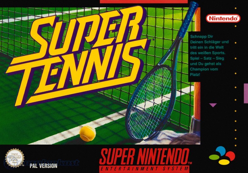 Super Tennis (solo cartuccia) - Nintendo SNES (RESTART)