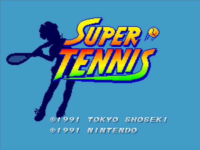 Super Tennis (solo cartuccia) - Nintendo SNES (RESTART)