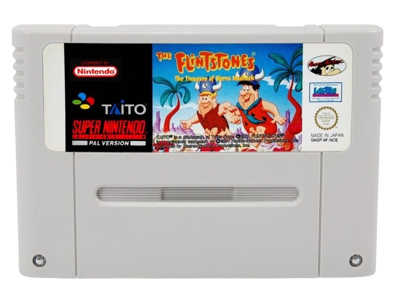 Die Familie Feuerstein - Der Schatz der Sierra Madrock (Modul) (gebraucht) - Nintendo SNES (NEUSTART)