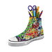 Ravensburger 3D Puzzle_ Sneaker Graffiti Pen Holder (108 pcs) (12535)-0