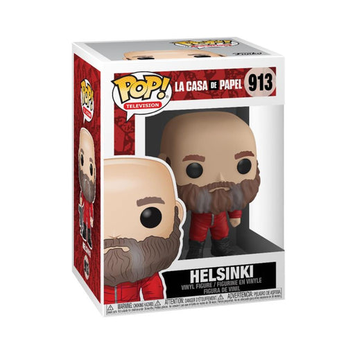 Funko Pop! Television_ La Casa de Papel - Helsinki #913 Vinyl Figure-0