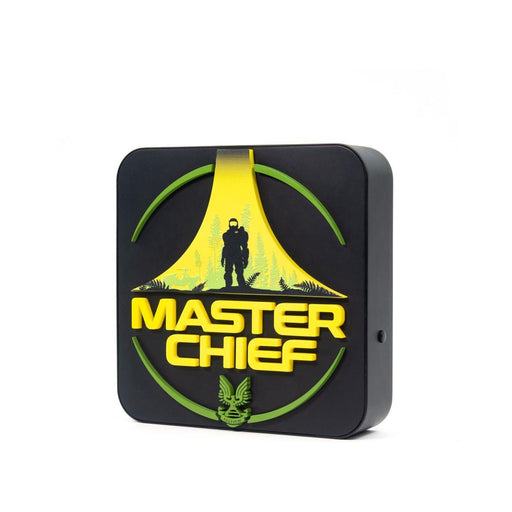 Numskull Official Halo - Master Chief Desk/Wall Mounted 3D Lamp-0