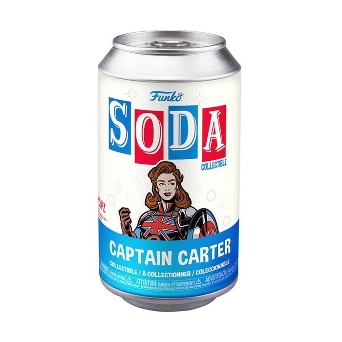 Funko Vinyl Soda Marvel_ What If...? - Captain Carter* Collectible Figure-1