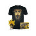 Funko Pop! &amp; Tee (Adult): Marvel Spider-Man No Way Home S3 - Electro (Glows in the Dark) Vinyl Figure &amp; T-Shirt (XL)-0