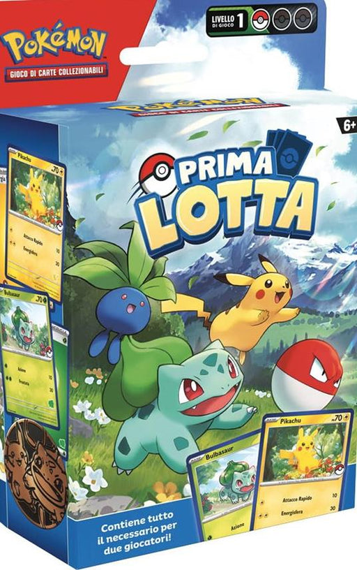 Pokémon Prima Lotta Set Gioco di Carte per Due Giocatori, Starter Kit Completo