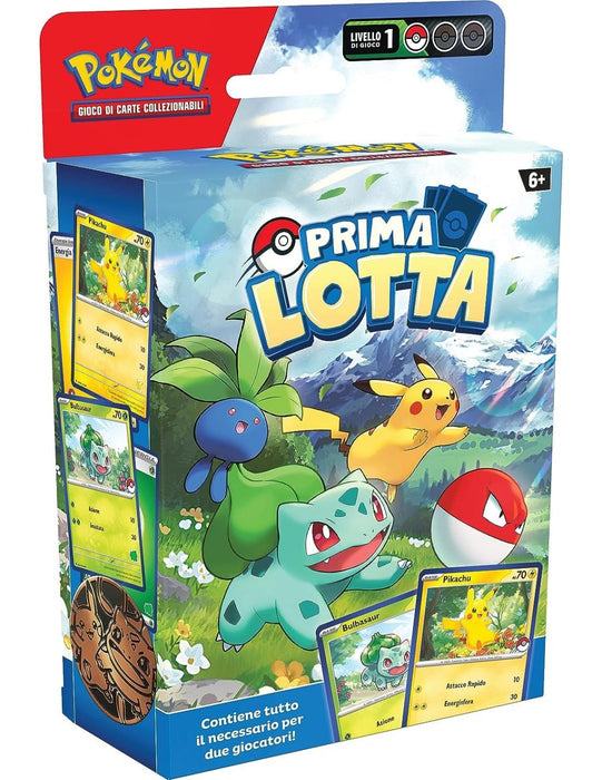 Pokémon Prima Lotta Set Gioco di Carte per Due Giocatori, Starter Kit Completo