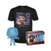 Funko Pop! &amp; Tee (Adult): Attack on Titan Final Season - Eren Jaeger (with Marks) Vinyl Figure and T-Shirt (S)-0