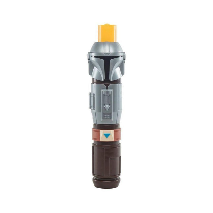 Hasbro Disney Star Wars_ Lightsaber Squad - The Mandalorian Extendable Orange Lightsaber (F1043)-1
