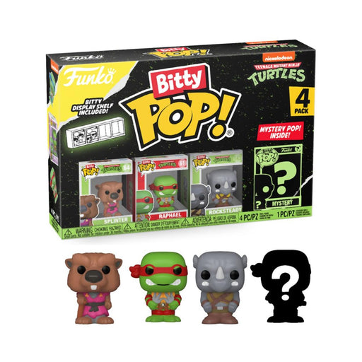 Funko Bitty Pop! 4-Pack: Teenage Mutant Ninja Turtles - Splinter Vinyl Figures-0