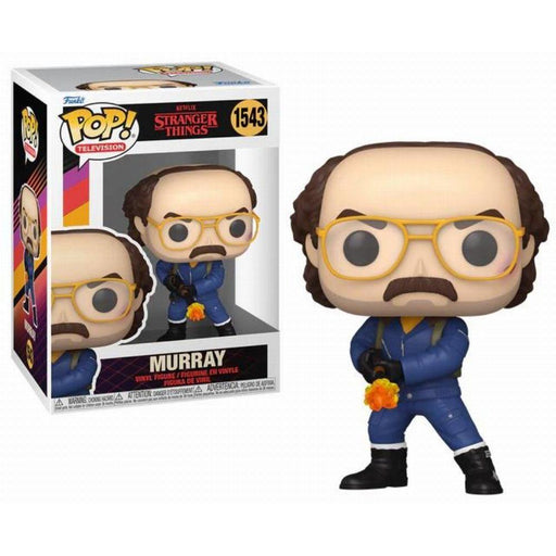 Funko Pop! Television_ Stranger Things Season S3 - Murray Bauman #1543 Vinyl Figure-0