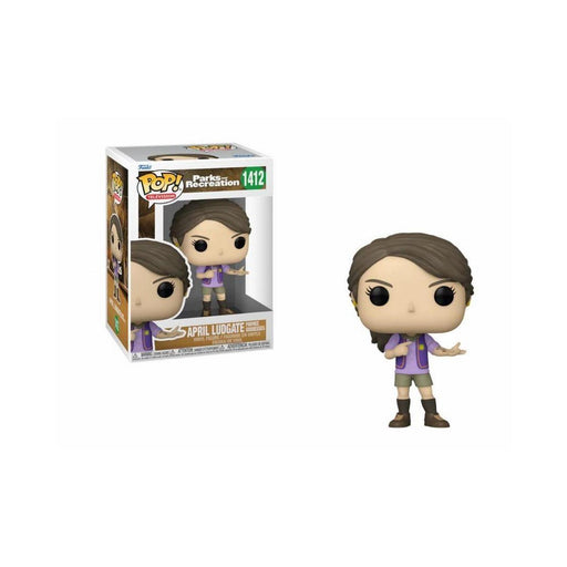Funko Pop! Television_ Parks and Recreation - April Ludgate (Pawnee Goddess) #1412 Vinyl Figure-0