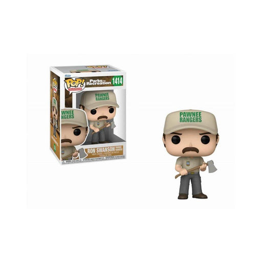 Funko Pop! Television_ Parks and Recreation - Ron Swanson (Pawnee Rangers) #1414 Vinyl Figure-0