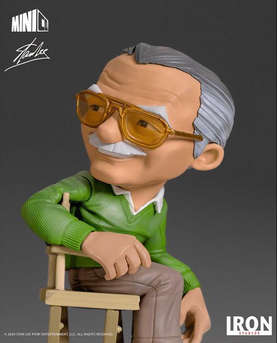 Statua Stan Lee MiniCo Iron Studios: Leggenda Marvel Fumetti Variante Collezionabile