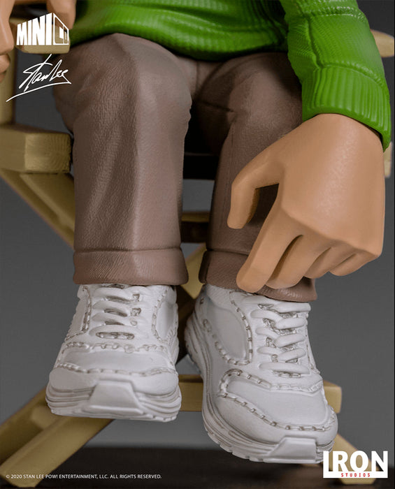 Statua Stan Lee MiniCo Iron Studios: Leggenda Marvel Fumetti Variante Collezionabile