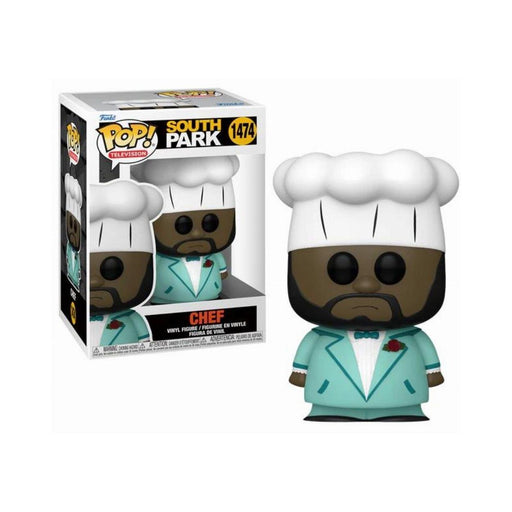 Funko Pop! Television_ South Park - Chef in Suit #1474 Vinyl Figure-0