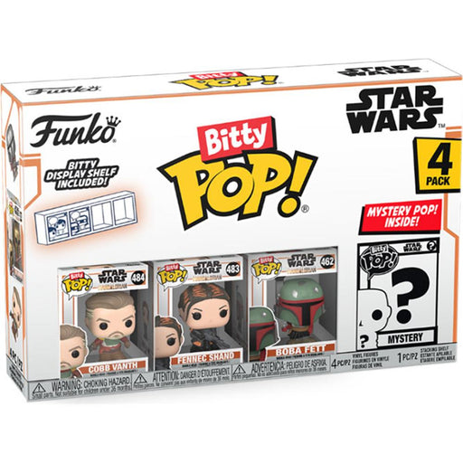 Funko Bitty Pop! 4-Pack Star Wars_ The Mandalorian - Cobb Vanth Vinyl Figures-0
