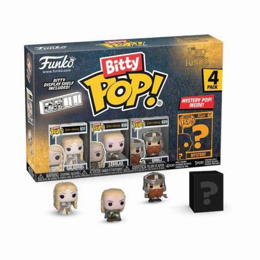 Funko Bitty Pop! 4-Pack: The Lord of the Rings - Galadriel, Legolas, Gimli, Mystery Pop! Vinyl Figures-0