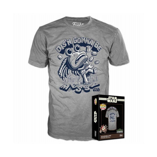 Funko Boxed Tee Disney Star Wars_ The Phantom Menace Anniversary - Jar Jar Bink T-Shirt (M)-0