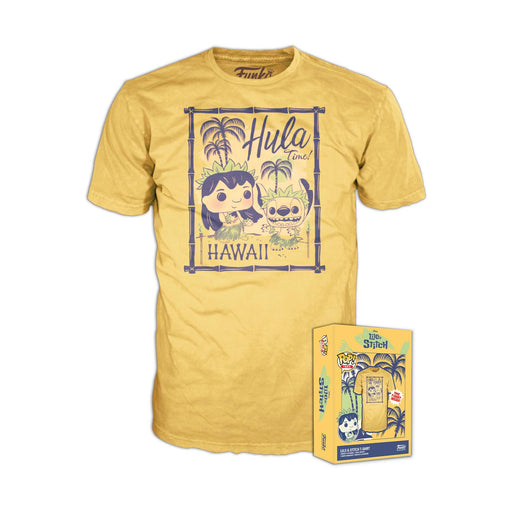Funko Boxed Pop! Tees Disney_ Lilo &amp; Stitch - Hula T-Shirt (L)-0