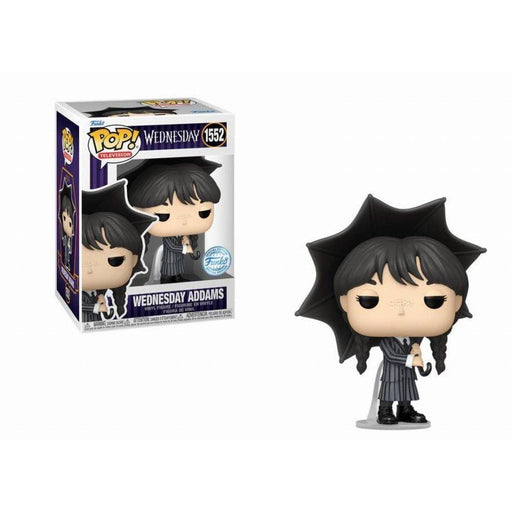 Funko Pop! Television_ Wednesday - Wednesday Addams with Umbrella (Special Edition) #1552 Vinyl Figure-0