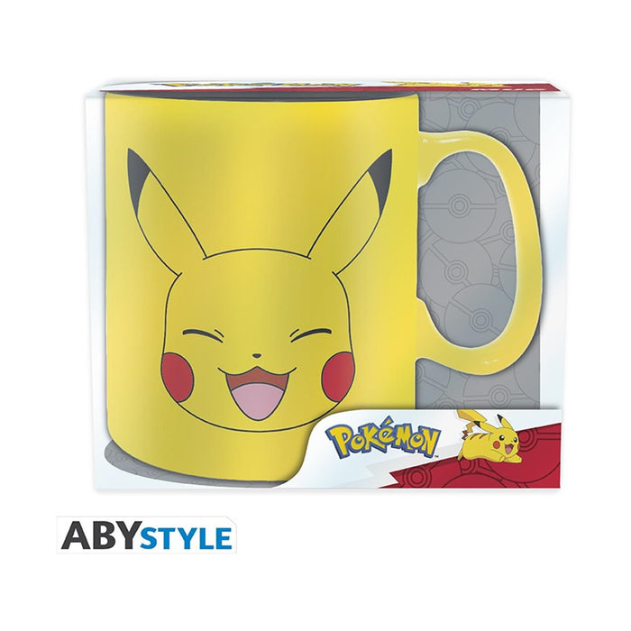 Abysse Nintendo_ Pokemon - Pikachu Face Mug (460ml) (ABYMUGA166/ABYMUGA564)-1