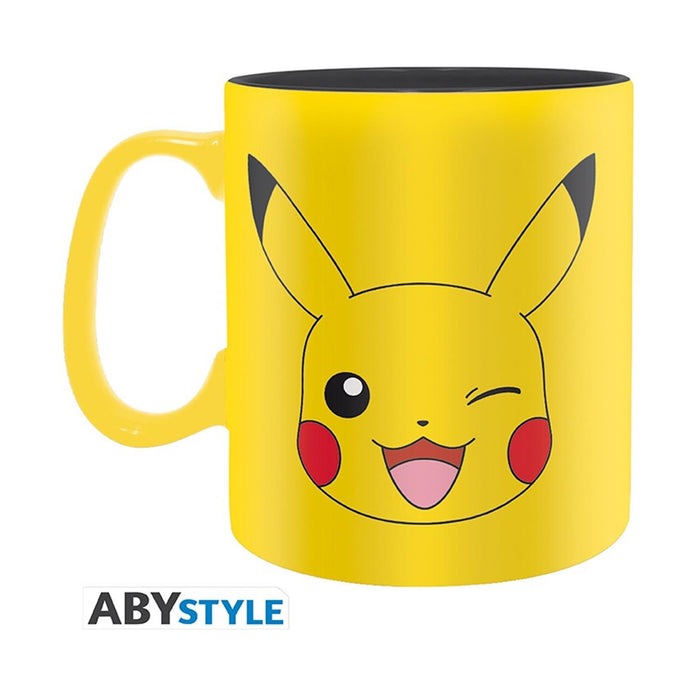 Abysse Nintendo_ Pokemon - Pikachu Face Mug (460ml) (ABYMUGA166/ABYMUGA564)-2