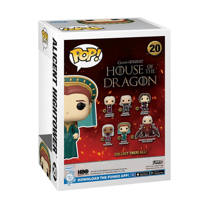 Funko Pop!: House of the Dragon_ Day of the Dragon - Allicent Hightower #20 Vinyl Figure-2