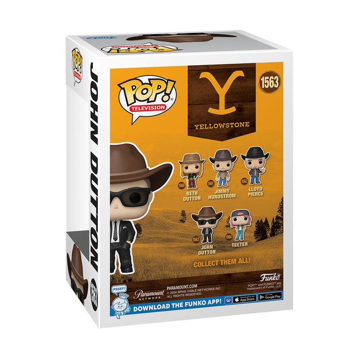 Funko Pop! Television_ Yellowstone - John Dutton #1563 Vinyl Figure-2