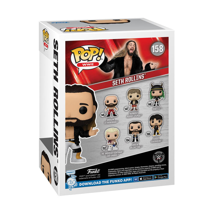 Funko Pop! WWE - Seth Rollins with Coat #158 Vinyl Figure-2
